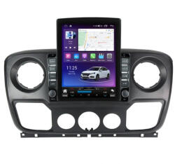 NAVIGPS Navigatie RENAULT MASTER 2021-2024, Display TESLA 9.5 inch, 2GB RAM si 32GB ROM, Wireless Carplay si Android Auto, Procesor Octacore, Slot sim 4G, Sunet DSP, Camera Marsarier, Bluetooth, USB