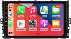 NAVIGPS Navigatie VW Golf Jetta Tiguan Passat Seat Skoda dupa 2018, Rezolutie 2K, Ecran QLED 9.5 inch, 8GB RAM si 128GB ROM, Android, Procesor Octacore, Slot sim 4G