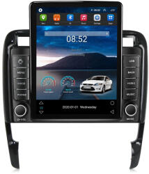NAVIGPS Navigatie Porsche Cayenne din 2002-2010, Display TESLA 9.5 inch, 2GB RAM si 32GB ROM, Wireless Carplay si Android Auto, Procesor Octacore, Slot sim 4G, Sunet DSP, Camera Marsarier, Bluetooth, USB, Wi