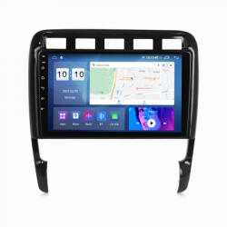 NAVIGPS Navigatie Porsche Cayenne din 2002-2010, Android 15 , 4GB RAM, Octacore, Slot Sim 4G, DSP, GPS, Wi-FI, Carplay, Android Auto, USB, Bluetooth, Waze, Touchscreen, 9 inch