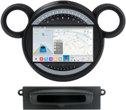 NAVIGPS Navigatie Mini Cooper Countryman din 2007-2014, Android 15, 4GB RAM, Octacore, Slot Sim 4G, DSP, GPS, Wi-FI, Carplay, Android Auto, USB, Bluetooth, Waze, Touchscreen, 9 inch