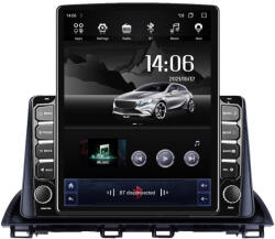 NAVIGPS Navigatie Mazda 3 din 2013 - 2019, Ecran TESLA 9.7 inch, 4 GB RAM si 64 GB ROM, Slot Sim 4G, Procesor Octa Core, Carplay integrat, Procesor Sunet Digital DSP, Android, Aplicatii, Usb, Wi Fi, Bluetooth
