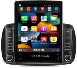 NAVIGPS Navigatie Smart din 2015 - 2020, Ecran TESLA 9.7 inch, 8 GB RAM si 128 GB ROM, Android 15, Slot Sim 4G, Procesor Octa Core, Carplay Wireless si Android auto, Procesor Sunet Digital DSP, Aplic
