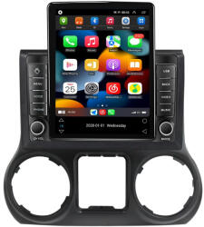 NAVIGPS Navigatie Jeep Wrangler din 2011 - 2018, Ecran TESLA 9.7 inch, 4 GB RAM si 64 GB ROM, Slot Sim 4G, Procesor Octa Core, Carplay integrat, Procesor Sunet Digital DSP, Android, Aplicatii, Usb