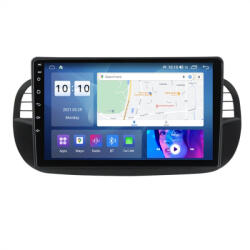 NAVIGPS Navigatie Fiat 500 ( 2007 - 2015 ) Android 14, 2GB RAM si 32GB ROM, Display IPS 9 inch, Camera Marsarier, Internet, Aplicatii, Wi Fi, Usb, Bluetooth
