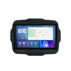NAVIGPS Navigatie Jeep Renegade ( 2015 -2021 ) , 4GB RAM si 64GB ROM, Ecran QLED 9 inch, Android 15, Procesor Octacore, Slot sim 4G, Sunet DSP, Wireless Carplay si Android Auto, Camera Marsarier