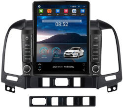 NAVIGPS Navigatie Hyundai Santa Fe din 2006-2012, Display TESLA 9.5 inch, 2GB RAM si 32GB ROM, Wireless Carplay si Android Auto, Procesor Octacore, Slot sim 4G, Sunet DSP, Camera Marsarier, Bluetooth, USB, Wi