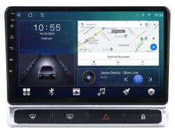 NAVIGPS Navigatie Citroen C3 Aircross 2017 - 2023 Rezolutie 2K, Ecran QLED 9.5 inch, 8GB RAM si 128GB ROM, Android, Procesor Octacore, Slot sim 4G, Sunet DSP, Wireless Carplay