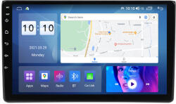 NAVIGPS Navigatie Audi A4 B6 B7 Seat Exeo ( 2001 - 2008 ) , 4GB RAM si 64GB ROM, Ecran QLED 9 inch, Android 15, Procesor Octacore, Slot sim 4G, Sunet DSP, Wireless Carplay si Android Auto, Camera Marsarier