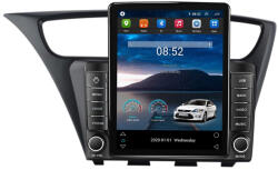 NAVIGPS Navigatie Honda Civic Hatchback din 2012-2017, Display TESLA 9.5 inch, 2GB RAM si 32GB ROM, Wireless Carplay si Android Auto, Procesor Octacore, Slot sim 4G, Sunet DSP, Camera Marsarier, Bluetooth, US