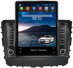 NAVIGPS Navigatie Ssangyong Rexton 2019 Ecran TESLA 9.7 inch, 8 GB RAM si 128 GB ROM, Android 15, Slot Sim 4G, Procesor Octa Core, Carplay Wireless si Android auto, Procesor Sunet Digital DSP