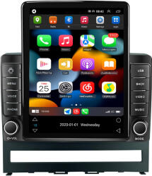 NAVIGPS Navigatie Fiat Perla 9 Idea din 2004 - 2014, Ecran TESLA 9.7 inch, 8 GB RAM si 128 GB ROM, Android 15, Slot Sim 4G, Procesor Octa Core, Carplay Wireless si Android auto, Procesor Sunet Digital DSP, Ap