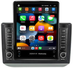 NAVIGPS Navigatie Skoda Fabia 2007-2014 Ecran TESLA 9.7 inch, 8 GB RAM si 128 GB ROM, Android 15, Slot Sim 4G, Procesor Octa Core, Carplay Wireless si Android auto, Procesor Sunet Digital DSP