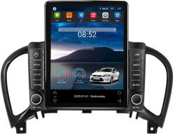 NAVIGPS Navigatie Nissan Juke din 2010 - 2017, Ecran TESLA 9.7 inch, 8 GB RAM si 128 GB ROM, Android 15, Slot Sim 4G, Procesor Octa Core, Carplay Wireless si Android auto, Procesor Sunet Digital DSP, Aplic