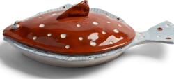 &K Amsterdam Farfurie cu capac Plaice, maro (2846-03)