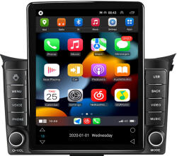 NAVIGPS Navigatie Hyundai i30 din 2011 - 2017, Ecran TESLA 9.5 inch, 4 GB RAM si 64 GB ROM, Slot Sim 4G, Procesor Octa Core, Carplay integrat, Procesor Sunet Digital DSP, Android, Aplicatii, Usb, Camera marsa