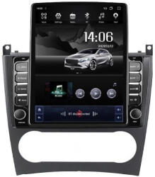 NAVIGPS Navigatie Mercedes Clasa C W203 Facelift si CLC din 2004 - 2011, Ecran TESLA 9.7 inch, 4 GB RAM si 64 GB ROM, Slot Sim 4G, Procesor Octa Core, Carplay integrat, Procesor Sunet Digital DSP, Android, Ap