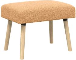 vidaXL banca Simplu Bej 60 x 40 x 45 cm Bouclé GartenMobel Dekor (42038404)