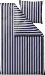 Södahl Lenjerie de pat Flow Linen 140 x 200 cm, bleumarin, cu față de pernă 60 x 63 cm (37564) Lenjerie de pat