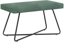 vidaXL banca Simplu Verde Marii 80 x 40 x 45 cm Catifea GartenMobel Dekor (42038340)