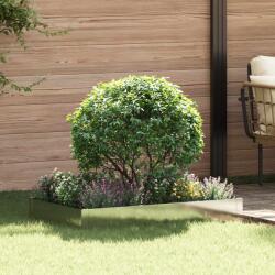 vidaXL Margine pentru gazon 100 x 60 x 20 cm Otel Argintiu GartenMobel Dekor (8008941)