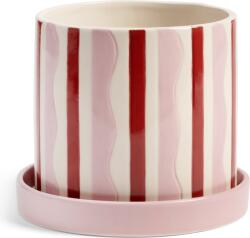 &k amsterdam Ghiveci cu farfurie Clash Wiggle 15, 5 cm (2899-08)