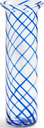 &K Amsterdam Vază Yogu Spiral 42 cm, albastră (2905-01)
