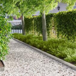 vidaXL Margine pentru gazon 50 pcs 100 x 15 cm Otel Argintiu GartenMobel Dekor (8008565)