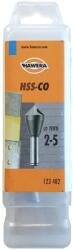 Hawera Zencuitor pentru metal, Hawera HSS-Cobalt 90°, 2-5mm, tija 6mm (123482) Burghiu