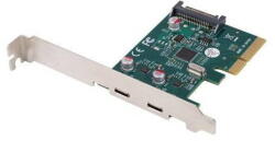 Lanberg Placa de Retea LANBERG Placa PCI Express Lanberg 2x USB-C 3.2 Gen 2 low profile (PCE-UC3-002)