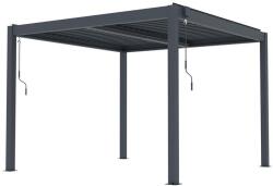 G21 Austin Premium 3x3 m bioklimatikus pergola, antracit alumínium (63900817)