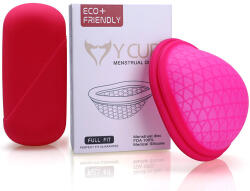 Linovit Store Cupă Menstruală Pliabilă, Roz, mărimi S, L - L (CM1B)