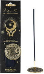 Phoenix Import Ezoterikus füstölőszett - Purifying Moon palo santo és levendula, tartóval