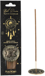 Phoenix Import Ezoterikus füstölőszett - Boho Dreams mirha és szantálfa, tartóval