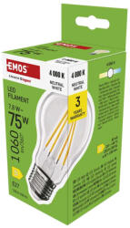 EMOS A60 E27 7.8W 4000K 1060lm (ZF5D53)