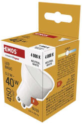 EMOS MR16 GU10 5.2W 450lm (ZL8F23)