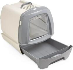 Leopet Litiera pentru Pisici Leopet 80s Mix Usa Pivotanta Gri/Bej (S07130100)