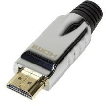 LogiLink HDMI csatlakozó önálló összeszereléshez, A/M, fém (CHP001) - primanet