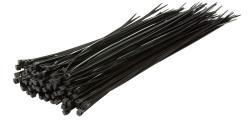 LogiLink Kábelkötegelő, PA66, 100 db, fekete (KAB0004B)