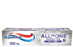 Aquafresh AllInOne fogkrém 75 ml Crystal White (5054563213945)