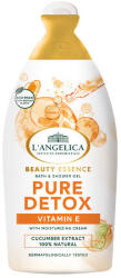 L'Angelica Beauty Essence Pure detox hab- és tusfürdő E-vitaminnal és uborka kivonattal 500 ml (8017331096703)