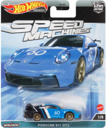 Mattel Hot Wheels Premium Pop Culture Speed Machines Porsche 911 GT3 kisautó (HKC44) - morzsajatekbolt