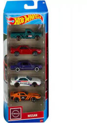 Mattel Hot Wheels kisautók 5 darabos szett - Nissan (HLY73) - morzsajatekbolt