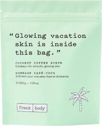 FRANK BODY Coconut Coffee Scrub 200 g