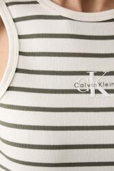 Calvin Klein рокля по тялото от памук с еластан (LV047G245G)