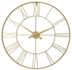 EDAXO ARATIO ipari stílusú falióra, Ø 70 cm, arany - aranyozott (e13001g)