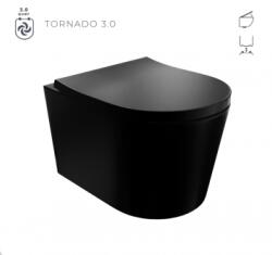 Lavita VERSONI BLACK Tornado 3.0 fali WC csésze Soft Close ülőkével (5900378342342)