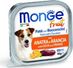 Monge Fruit Paté&Chunkies kacsa-narancs 100 g