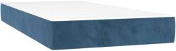 vidaXL sötétkék bársony zsebrugós ágymatrac 100x210x20 cm 17.25 kg (4016574VidaXL)