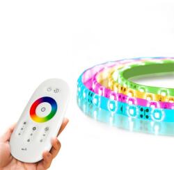 PHENOM RGB LED szalag, "MagicControl", 5 m, 100+ program, érintős távirányító, IP65 (55843)